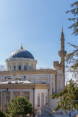 Yildiz Hamidiye Mosque and its exterior view