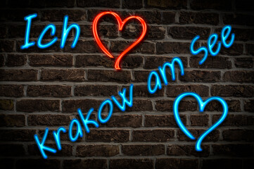 Obraz premium Krakow am See