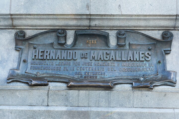 Punta Arenas, praça Fernando de Magalhães, Chile 