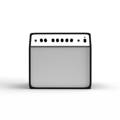 speaker on white background