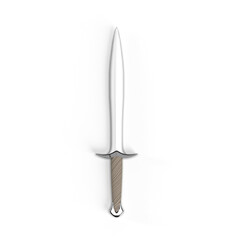 sword on white background