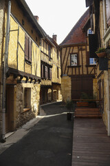 Fototapeta na wymiar Bergerac. Street. French region of Nouvelle-Aquitaine. France