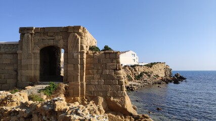 view of the coast of the sea