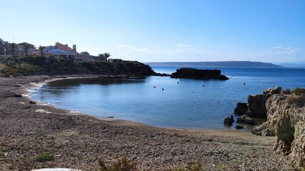 view of the coast of the sea