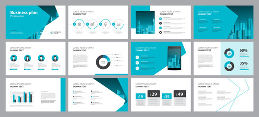 template presentation design and page layout design for brochure ,book , magazine, annual report and company profile , with info graphic elements design