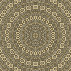 Abstract kaleidoscope pattern design for background, scarf pattern texture for print on cloth, cover photo, website, mandala decoration, retro, vintage, trend, 3d illustration, baroque, wallpaper
