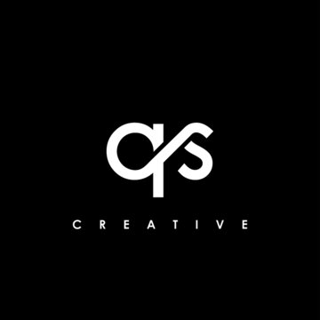 QS Letter Initial Logo Design Template Vector Illustration