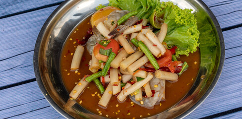 Thai Food Mixed Dishes Set 233009