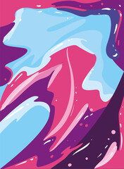 splash painting background