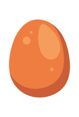 Isolated egg icon