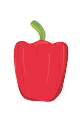 Isolated pepper vegetable