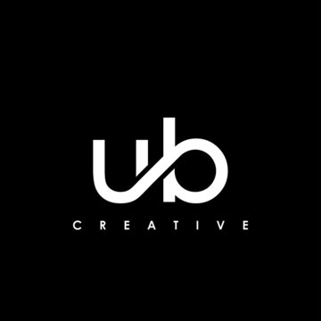 UB Letter Initial Logo Design Template Vector Illustration
