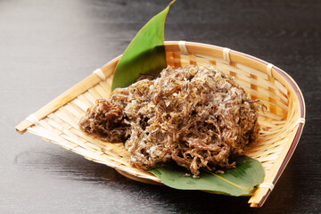 もずくの天ぷら