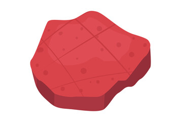 Isolated meat icon