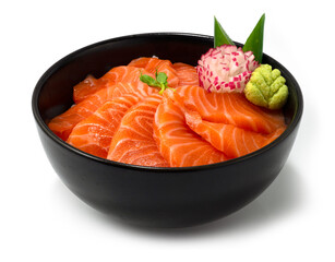 Salmon Donburi Japanese Food