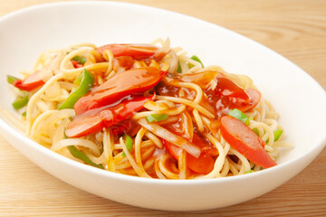 あんかけスパゲッティ