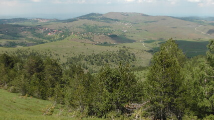 Obraz premium Hills landscape