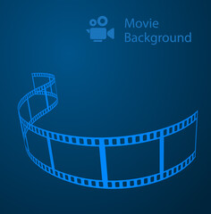 Fototapeta premium movie abstract background