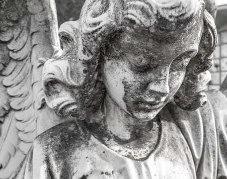 Image of a sad angel