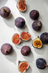 ripe tasty and healthy figs