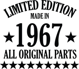 limited edition 1967