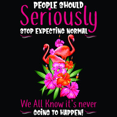 Flamingo T-Shirt Designs © Tees