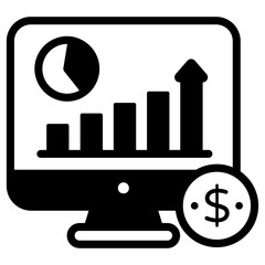 
Download functionality testing in solid icon design

