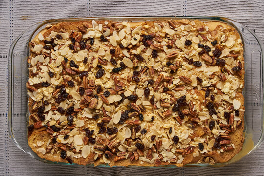 Capirotada de semana santa un dulce postre tradicional mexicano