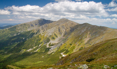 Fototapeta premium landscape in the mountains / Low Tatras (Nizke Tatry), Slovakia