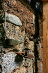 Turf houses built in traditional manner, Iceland