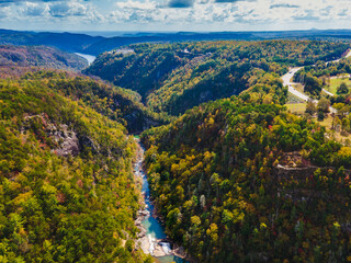 Mountains with sky view