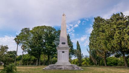 Pirámide de Solis en Punta Gorda, Colonia. Uruguay