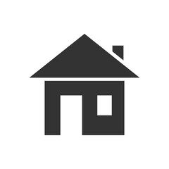 Home flat icon for website