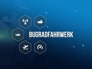 Bugradfahrwerk