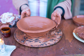 alfareria trabajos de arcilla 