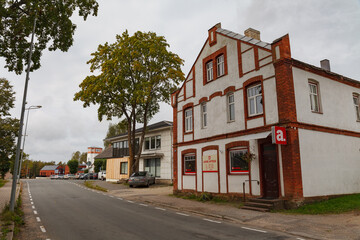 View of the northern Estonian town of Rakvere in the summer.