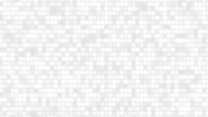 Dot white gray pattern gradient texture background. Abstract  technology big data digital background. 3d rendering.