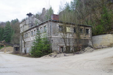 stillgelegte Fabrik 