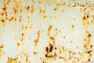 Metal texture with scratches and cracks which can be used as a background