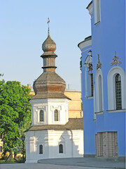 Church of St. John the Theologian on the territory of St. Michael's Golden-Top Monastery. Kiev, Ukraine