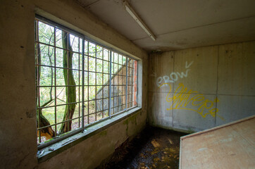 Stillgelegte alte Fabrik 