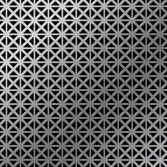 Fototapeta na wymiar Realistic metal grid, grunge industrial background template. Gradient metallic texture
