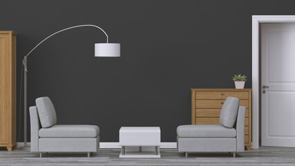 Living Room Cool Grey C80 1