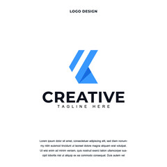 Fototapeta premium Creative Letter F icon logo design vector illustration. Alphabet letter F logo design color editable