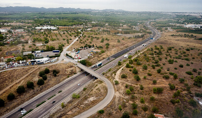 Valencia seen from the air