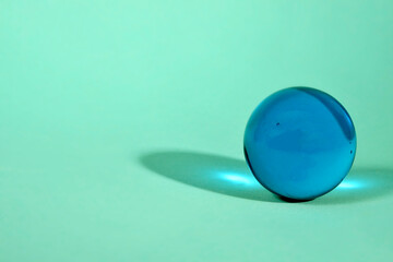 shiny transparent glass objects