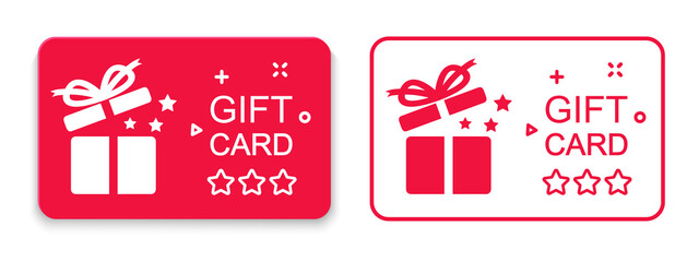 Loyalty card, collect bonus points, redeem gift, discount program symbol, quality business concept, win present, earn reward sign, incentive gift – vector