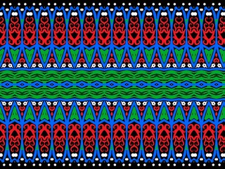 Tribal ethnic ornamental texture. Aztec style. Folk embroidery