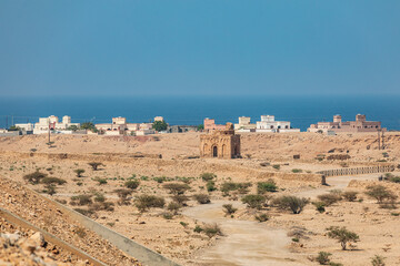 A small village on the coast of the Arabian Sea.