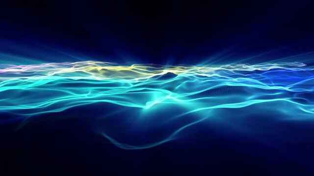 nebula color wave light shine